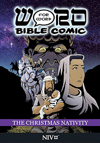 Word For Word Bible Comics The Christmas Nativity Hands On - Book Cover